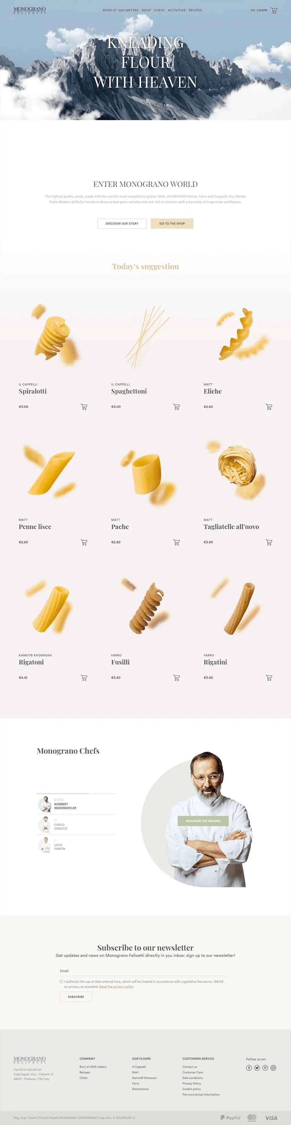 Food Website Design Company